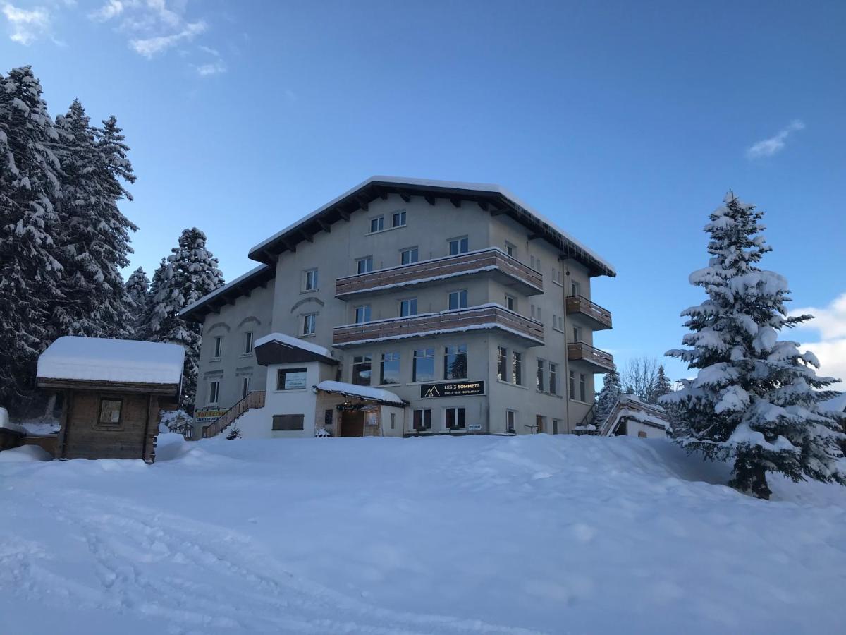 Residence Les 3 Sommets Sarcenas Bagian luar foto