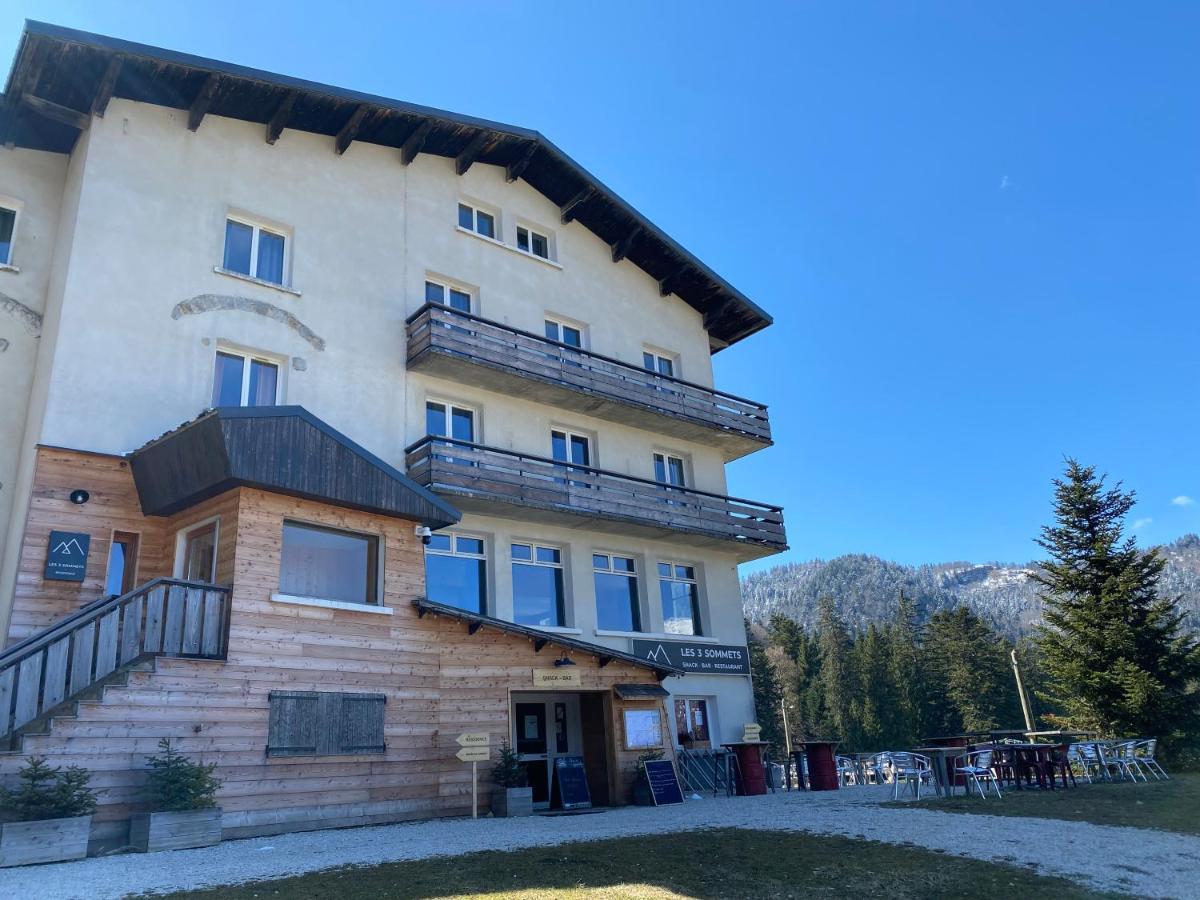 Residence Les 3 Sommets Sarcenas Bagian luar foto